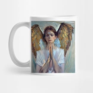 angel of prayer Mug